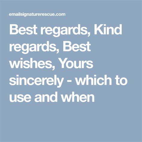 best wishes kind regards.